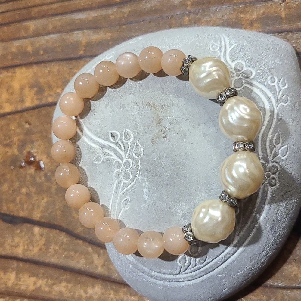 Sunstone bracelet